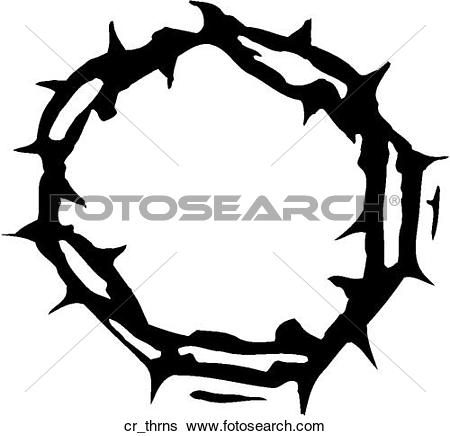 450x436 Crown Of Thorn Clipart