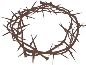 300x226 Crown Of Thorns Clipart