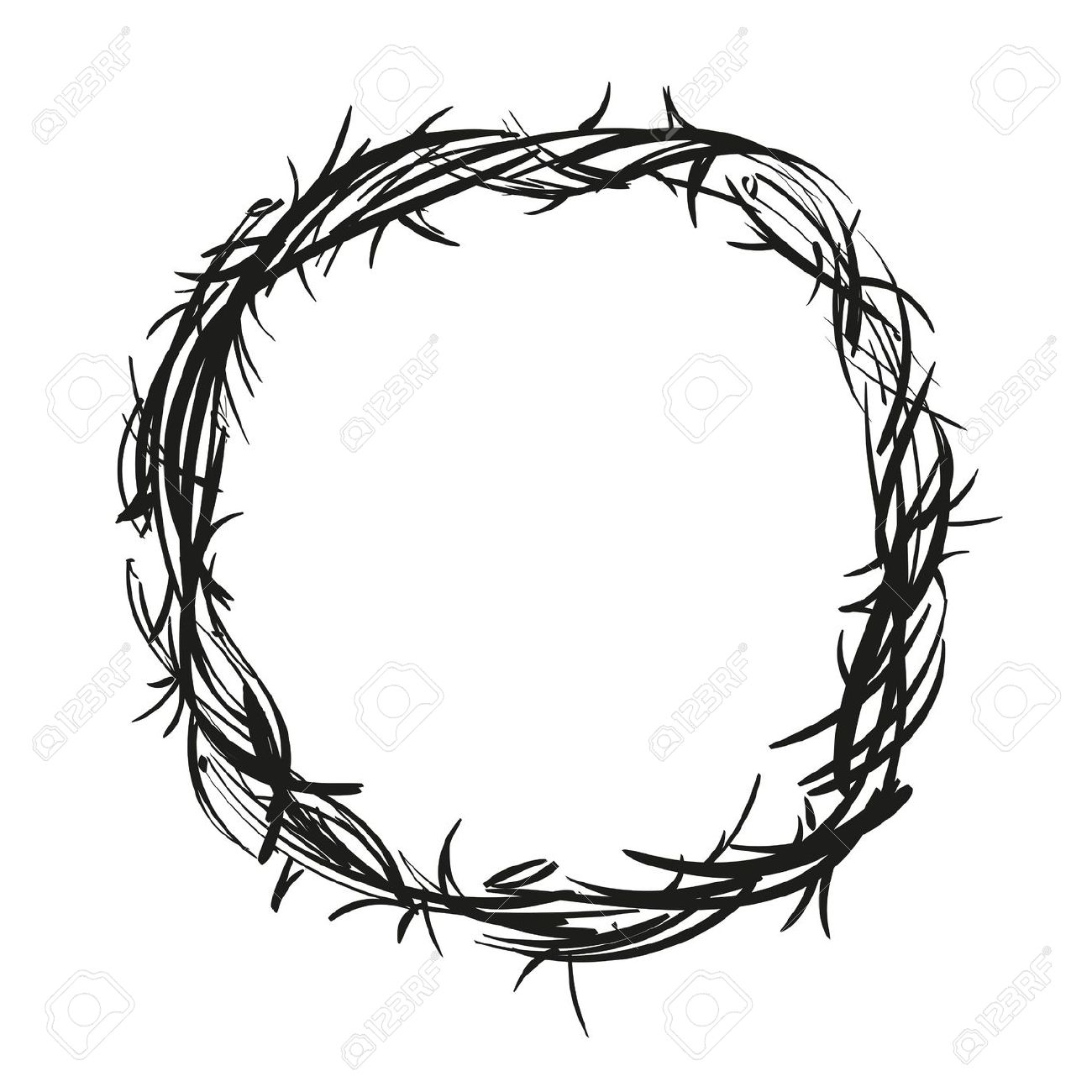 1300x1300 Thorns Clipart Branch