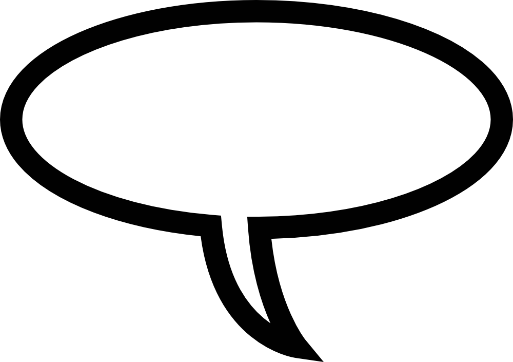 1000x705 Speech Bubbles Thought Bubble Speech Clipart
