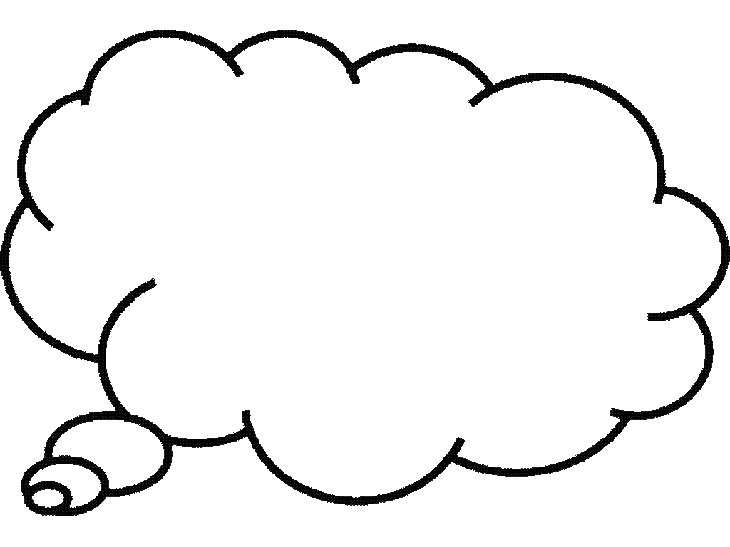 1024x768 Thought Bubble Png Transparent Images Png All