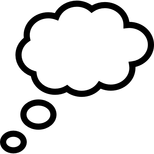 512x512 Thought Bubble Icon Free Icons Download