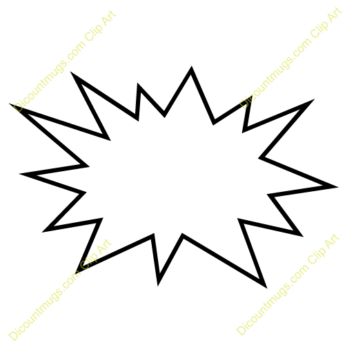 500x500 Comics Clipart Bubble