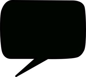 298x267 Free Printable Blank Speech Bubbles Clipart