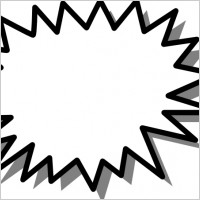 200x200 Thought Cloud Clip Art Clipart Panda