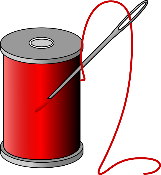 546x596 Spool Of Thread Clip Art