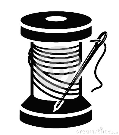 395x450 String Spool Clipart