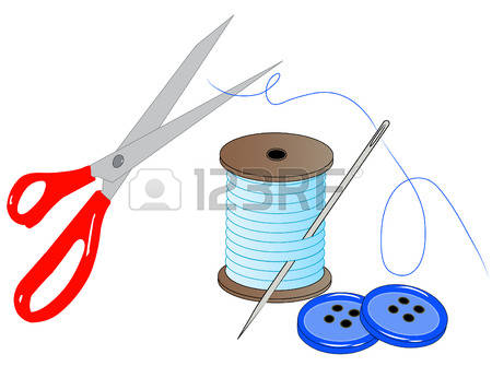 450x346 Clipart Needle And Thread Collection