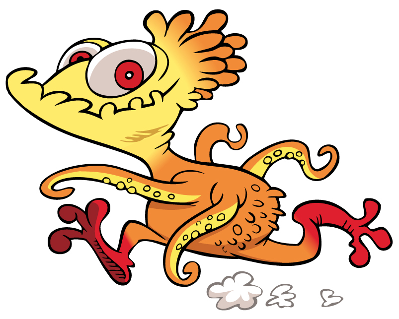 803x643 Alien Clipart Foot