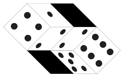 425x266 D E C E P T O L O G Y Three Optical Illusions With Dice