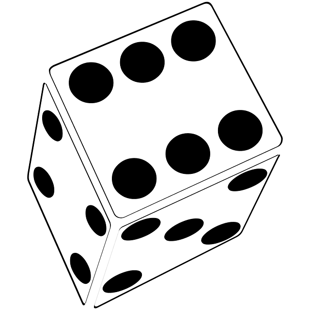 640x640 Three Dimensional Dice Typophile