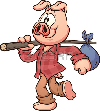 406x450 Three Little Pigs Royalty Free Cliparts, Vectors, And Stock