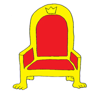 185x189 Throne Clipart Simple