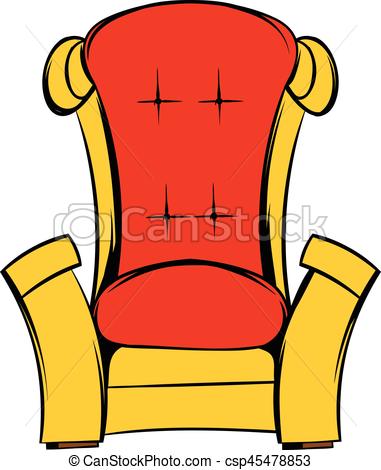 381x470 Throne Clipart Vector