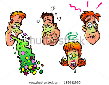 450x352 Sick Clipart Nausea And Vomiting
