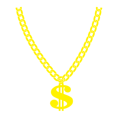 400x400 Necklace Clipart Thug Life