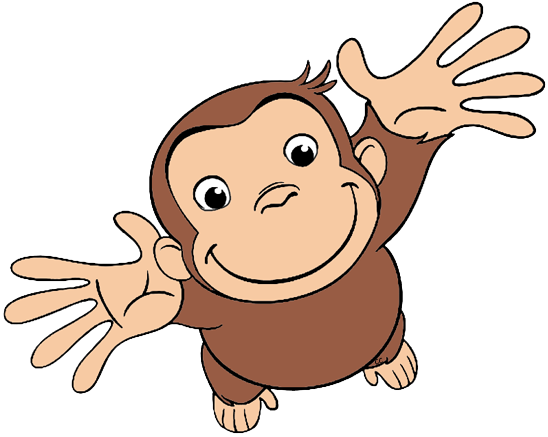 548x437 Curious George Clip Art Images