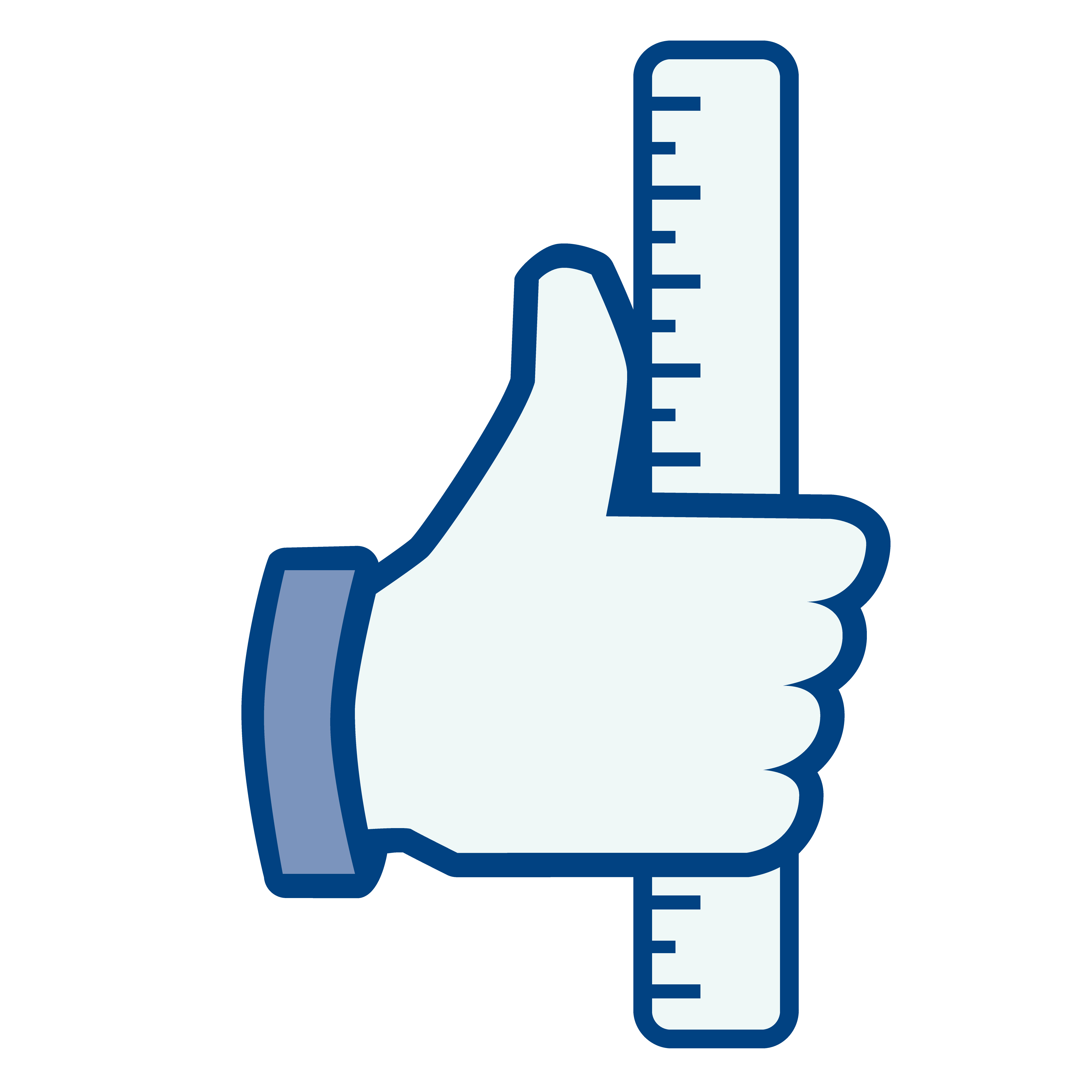 4200x4200 Rule Of Thumb Clipart