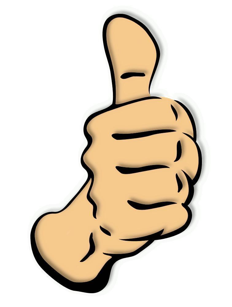 756x1001 Thumb Up Clipart