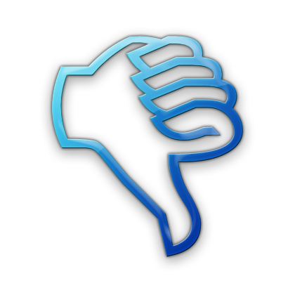 420x420 Thumbs (Thumb) Down Hand And Fingers Icon