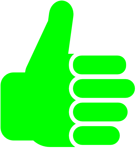 558x598 Thumbsup Clip Art