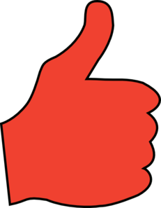 231x297 Thumbs Up Clip Art