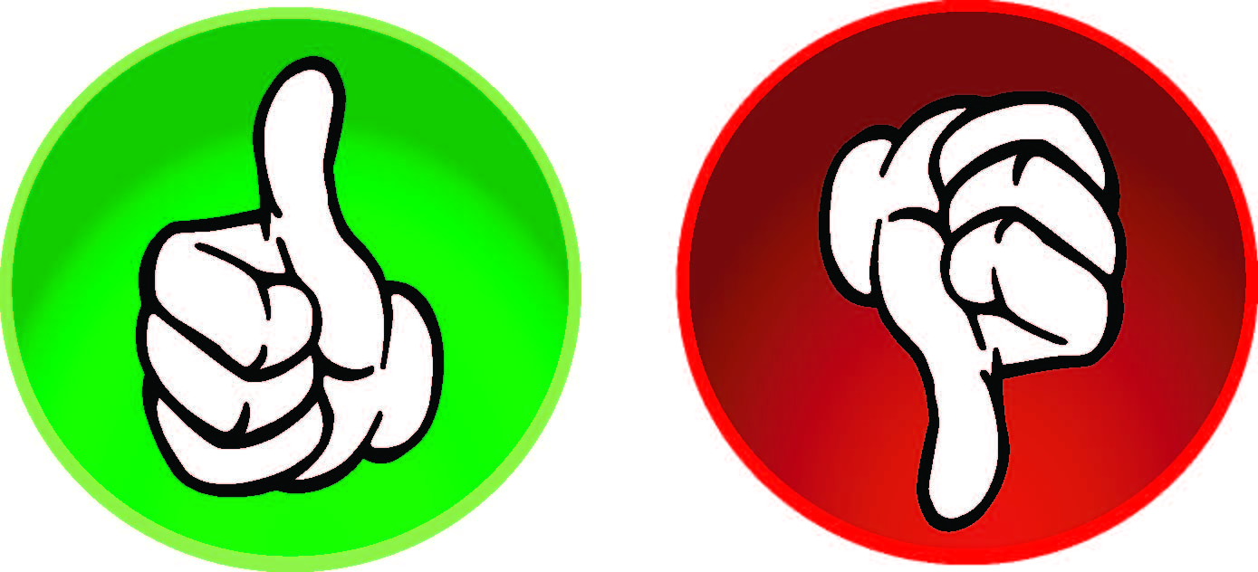1389x632 True Clipart Thumbs Up