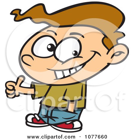 450x470 Boy Clipart Thumbs Up