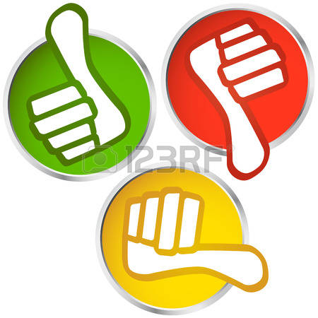 450x450 Thumbs Up Thumbs Down Clipart