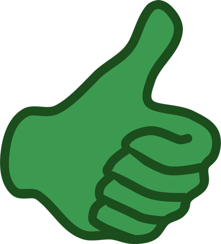 452x500 Vector Clip Art Of Red Thumbs Down Hand Public Domain Vectors