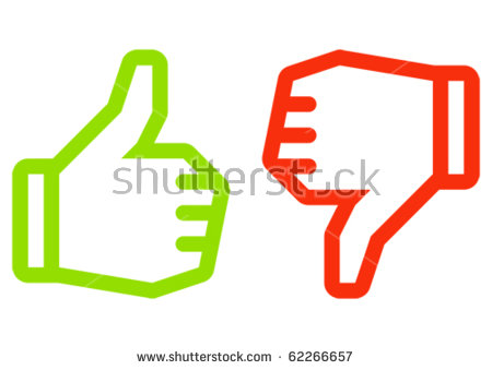 450x339 Thumbs Up And Thumbs Down Clipart