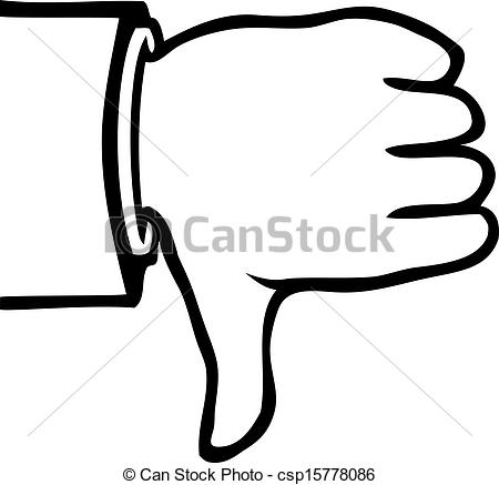 450x437 Thumbs Down Clip Art