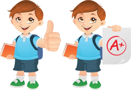 497x344 Student Thumbs Up Clipart
