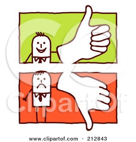 450x470 Royalty Free Vector Cliprt Illustration Of Stick Man Giving