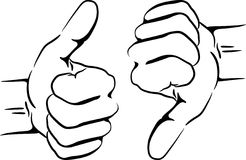 246x160 Clipart Thumbs Up Silhouette
