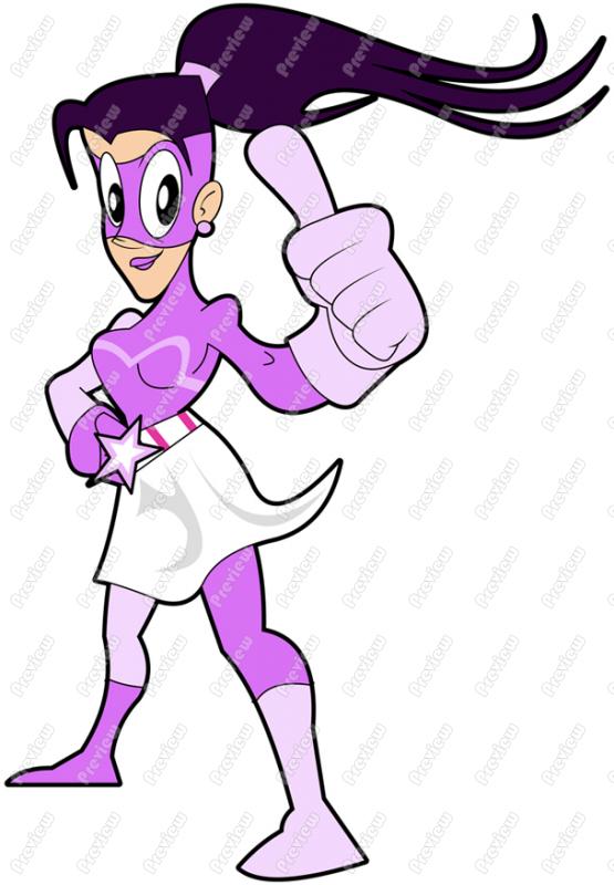 555x800 Clipart Woman Thumbs Up