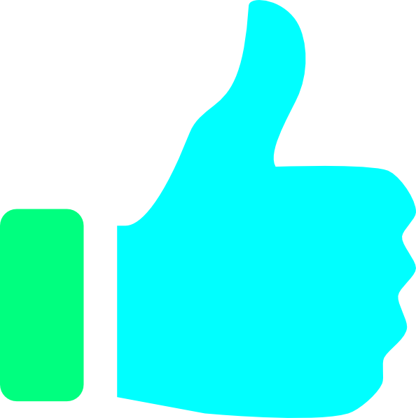 594x597 Thumbs Up Clip Art