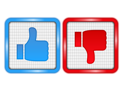 500x370 Facebook Thumbs Down Clipart