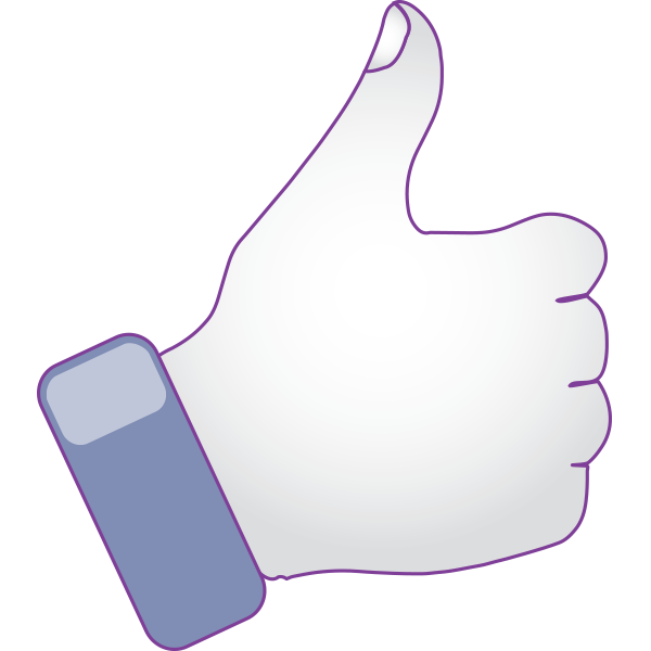 Thumbs Up Emoticon Facebook Free Download On ClipArtMag