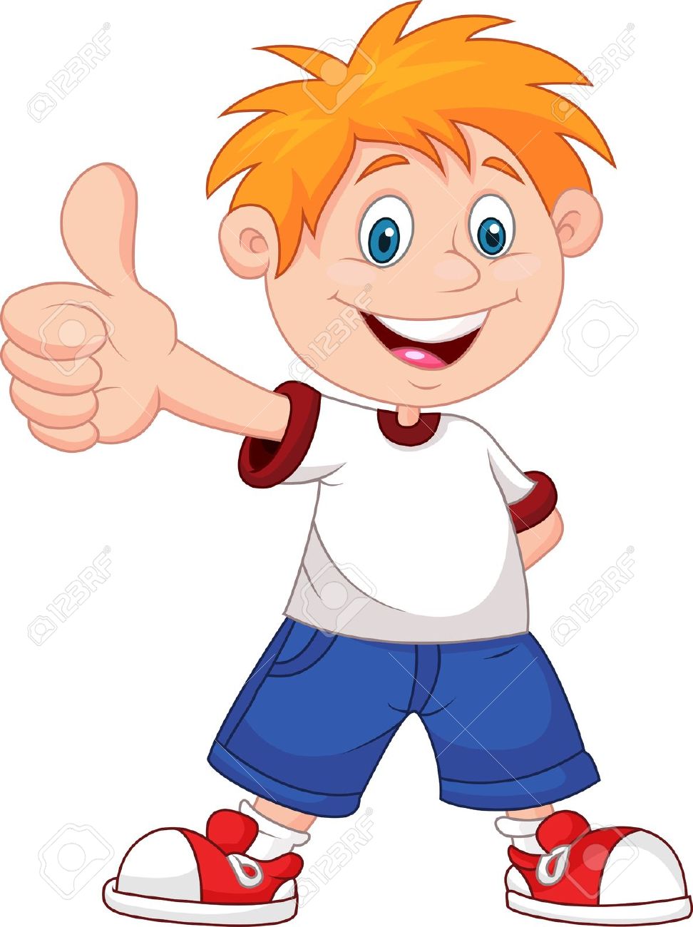 972x1300 Kids Thumbs Up Clipart