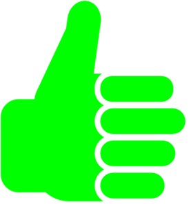 277x297 Thumbsup Clip Art