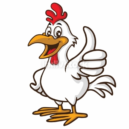 450x450 Chicken Thumbs Up Vector
