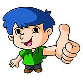 170x164 Clip Art Of Thumb Up K18469128