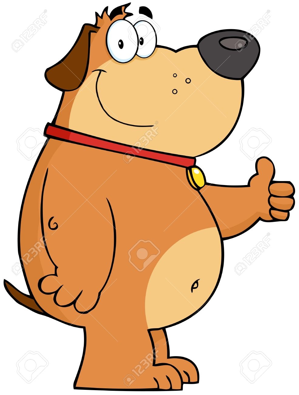 985x1300 Thumbs Up Dog Clipart