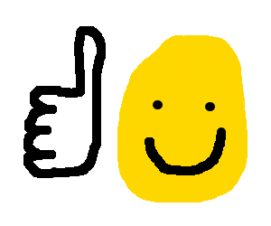 300x250 Your Face After Getting Thumb Up.