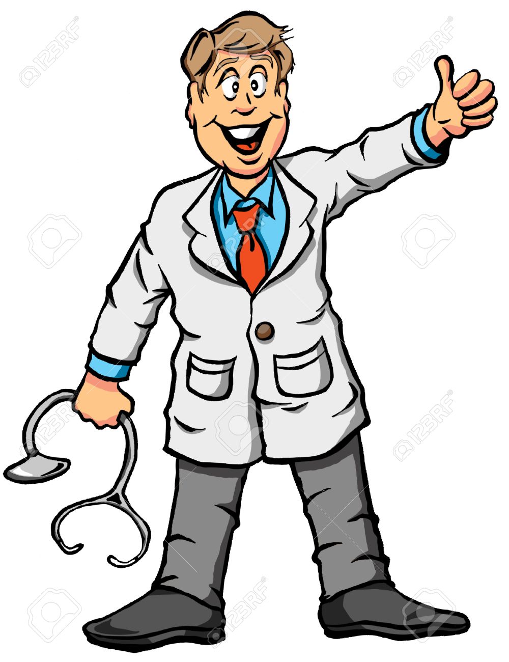 1000x1300 Doctor Thumbs Up Clipart