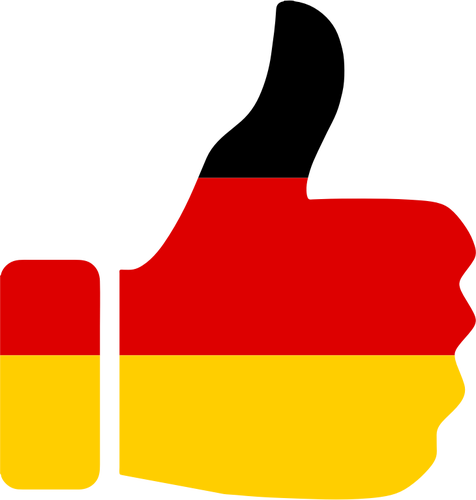 476x500 Thumbs Up Germany Public Domain Vectors