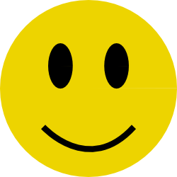 250x250 Clipart Free Smiley