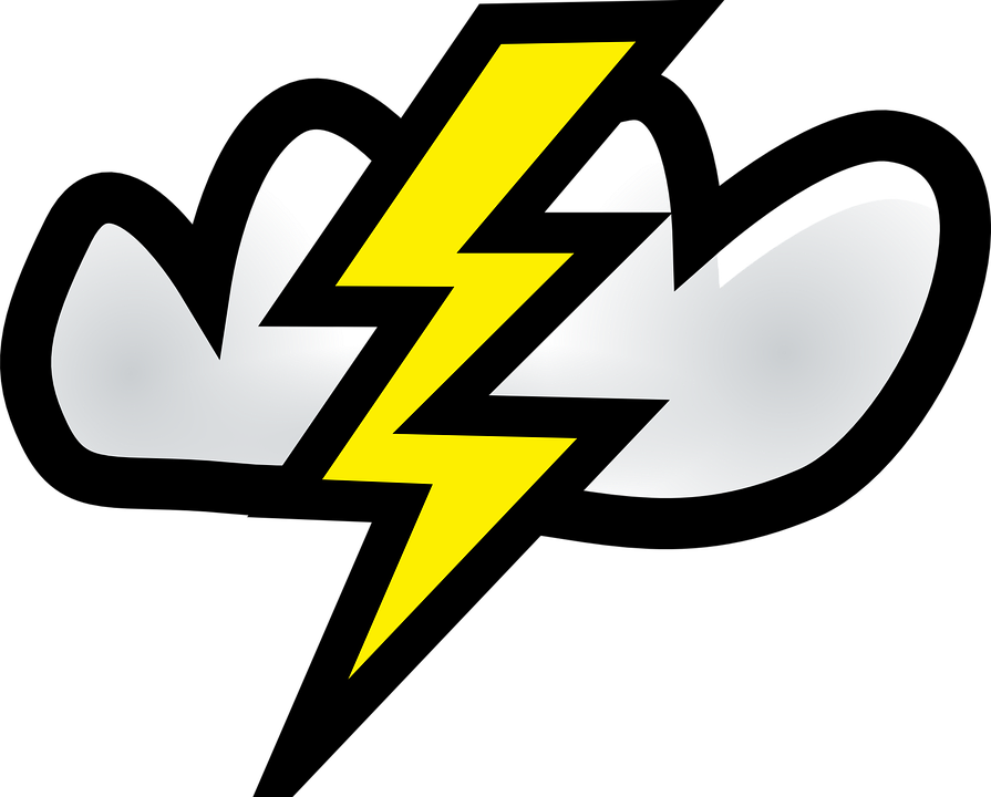 895x720 Electrical Clipart Thunderbolt