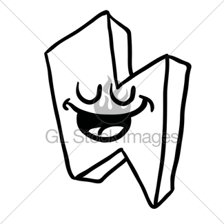 325x325 Happy Thunderbolt Gl Stock Images